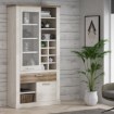 Forte Вітрина 110 см із шухлядою Duro, біла сосна/старовинний дуб, DURV821L-T75 - Home Club, зображення 2