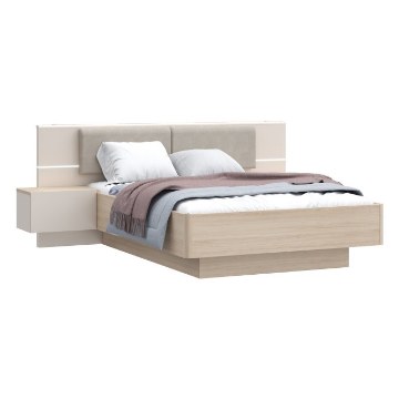 Forte Ліжко з підйомним матрацом, PNPL3142B-Q203 - Home Club