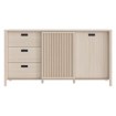 Forte Комод з ламелями Jytana, JTNK233R-D129 - Home Club, зображення 2