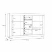 Forte Комод, SNWK36-C50 - Home Club, зображення 5