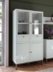 Forte Вітрина 100 см із шухлядами Penkridge Secret Grey/Дуб благородний, PKDV721-M848 - Home Club, зображення 2