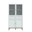 Forte Вітрина 100 см із шухлядами Penkridge Secret Grey/Дуб благородний, PKDV721-M848 - Home Club, зображення 4