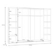 Forte Шафа для одягу, NRGS82511-Q219 - Home Club, зображення 15