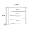 Forte Комод, BHLK212-M482 - Home Club, зображення 6