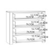 Forte Комод, BHLK212-M482 - Home Club, зображення 7