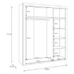 Forte Шафа для одягу, RCQS932-Q250 - Home Club, зображення 13
