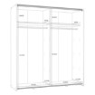 Forte Розсувна шафа 170 см Dederik Old – Wood Vintage/Бетон, W3NS822X1-C754 - Home Club, зображення 7