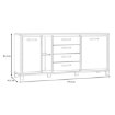 Forte Комод, TDHK242L-C773 - Home Club, зображення 6