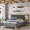 Forte Каркас ліжка + тумбочки, RCQL1164B-C692 - Home Club