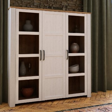 Forte Вітрина 150 см Chisbury Дуб «Рів'єра»/Світла модрина «Сібіу», BHLV631-M482 - Home Club