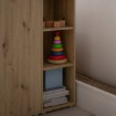 Forte Невелика низька відкрита полиця 30 см Winnie, дуб Artisan, WNR43-D78 - Home Club