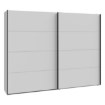 Forte Розсувна шафа 270 см Nektarius Secret Grey, SSQS12411-U58 - Home Club, зображення 4