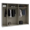 Forte Розсувна шафа 270 см Nektarius Secret Grey, SSQS12411-U58 - Home Club, зображення 6