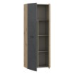 Forte Шкаф 70 см Net306, дуб Artisan/бетон, MS264-C752 - Home Club, изображение 4