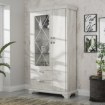 Forte Вітрина 110 см із шухлядами Kashmir, біла сосна, KSMV723L-D43 - Home Club