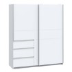 Forte Шкаф-купе 170 см с ящиками Winn 2, белый, W2QS823E71-120 - Home Club, изображение 4
