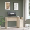 Forte Письменный стол 110x50 см с тумбой Niko, дуб «Сонома», CPLB21N-D30F - Home Club