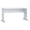 Forte Білий письмовий стіл 145x70 см, T2KT22-120 - Home Club, зображення 3