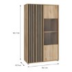 Forte Шафа-вітрина, AXKV621L-M635 - Home Club, зображення 10