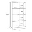Forte Шафа-вітрина, AXKV621L-M635 - Home Club, зображення 11