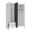 Forte Шафа для одягу L, HLTS731LEC-M806 - Home Club, зображення 5