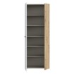Forte Шкаф для обуви 70 см Net306, дуб Artisan/белый, MS263-C830 - Home Club, изображение 3