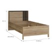Forte Каркас ліжка, JTNL1091-M682 - Home Club, зображення 6