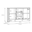 Forte Комод, SQMK232-M826 - Home Club, зображення 7