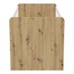 Forte Дитяче ліжечко 70x140 см Winnie Дуб Artisan/Білий, BBSL071-C830 - Home Club, зображення 2