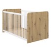 Forte Дитяче ліжечко 70x140 см Winnie Дуб Artisan/Білий, BBSL071-C830 - Home Club, зображення 4