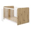 Forte Дитяче ліжечко 70x140 см Winnie Дуб Artisan/Білий, BBSL071-C830 - Home Club, зображення 5