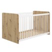 Forte Дитяче ліжечко 70x140 см Winnie Дуб Artisan/Білий, BBSL071-C830 - Home Club, зображення 6