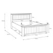 Forte Каркас ліжка, PNTL1142-Q214 - Home Club, зображення 6