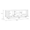 Forte Тв-тумба, FOST232-D108 - Home Club, зображення 8