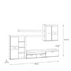 Forte Меблева стіна, ZMBM01L-Q45F - Home Club, зображення 4
