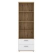 Forte Стелаж 60 см із шухлядами Winnie, дуб Artisan/білий, WNR82-C804 - Home Club, зображення 2