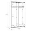 Forte Шафа для одягу, SSQS62411-C04 - Home Club, зображення 9
