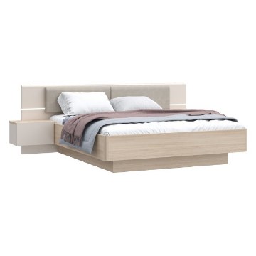 Forte Ліжко з підйомним матрацом, PNPL3182B-Q203 - Home Club