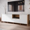 Forte Тумба під телевізор 190 см Saitama Дуб Mauvella/Secret Grey, SQMT241-M826 - Home Club