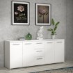 Forte Біла комода 180 см Pilvi, FINPILVI01-120 - Home Club