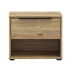 Forte Приліжкова тумба 50 см із шухлядою Orkney, дуб Mauvella, OKYK011-D108 - Home Club, зображення 2