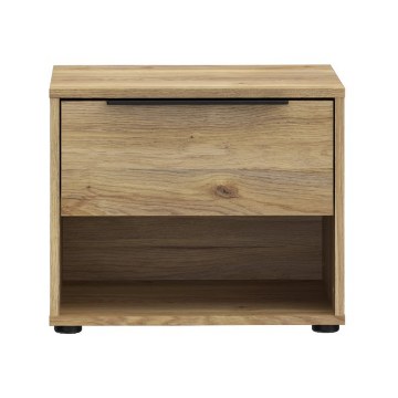 Forte Приліжкова тумба 50 см із шухлядою Orkney, дуб Mauvella, OKYK011-D108 - Home Club