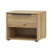 Forte Приліжкова тумба 50 см із шухлядою Orkney, дуб Mauvella, OKYK011-D108 - Home Club, зображення 6