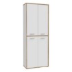 Forte Шкафчик 90 см Keflavik, белый/дуб Artisan, KFLS822-C881 - Home Club, изображение 4