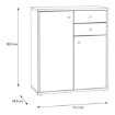 Forte Комод, T2KK50-H51 - Home Club, зображення 6