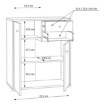 Forte Комод, T2KK50-H51 - Home Club, зображення 7