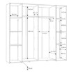 Forte Шафа для одягу, KLTS62321-Q217 - Home Club, зображення 11