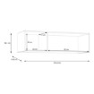 Forte Надстройка над шкафом, ECBN031-D108 - Home Club, изображение 6
