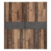 Forte Розсувна шафа 170 см Winnie Old – Wood Vintage/Бетон, W3NS823E5-C754 - Home Club, зображення 2