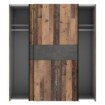 Forte Розсувна шафа 170 см Winnie Old – Wood Vintage/Бетон, W3NS823E5-C754 - Home Club, зображення 3